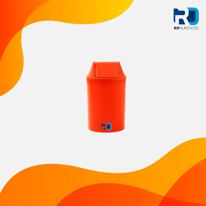 cesto-de-lixo-15-litros-tampa-basculante-laranja